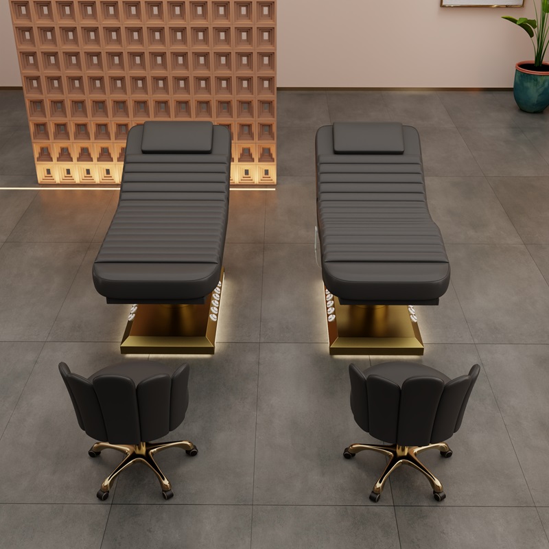 Luxury Skincare And Spa - モダンビューティー高級サロン家具 ボディスキンケア フェイシャル ラッシュビューティー スパベッド
