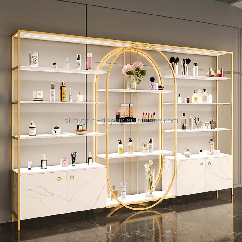 高級化粧品壁掛けディスプレイ、おしゃれな化粧品店ディスプレイ - Luxury Skincare Display のレビューと価格