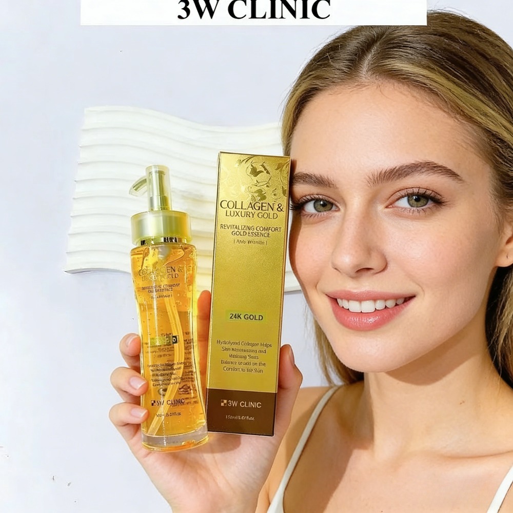 3WCLINIC コラーゲン＆ラグジュアリーゴールド24Kゴ - Luxury Skincare Serum のレビューと価格